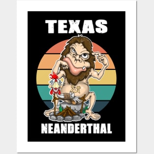 Texas Neanderthal Thinking Posters and Art